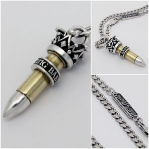King Baby Studio .22 Caliber Bullet Necklace